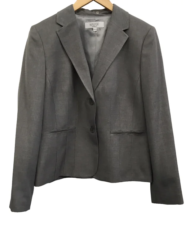 Grey Blazer Kasper, Size 12