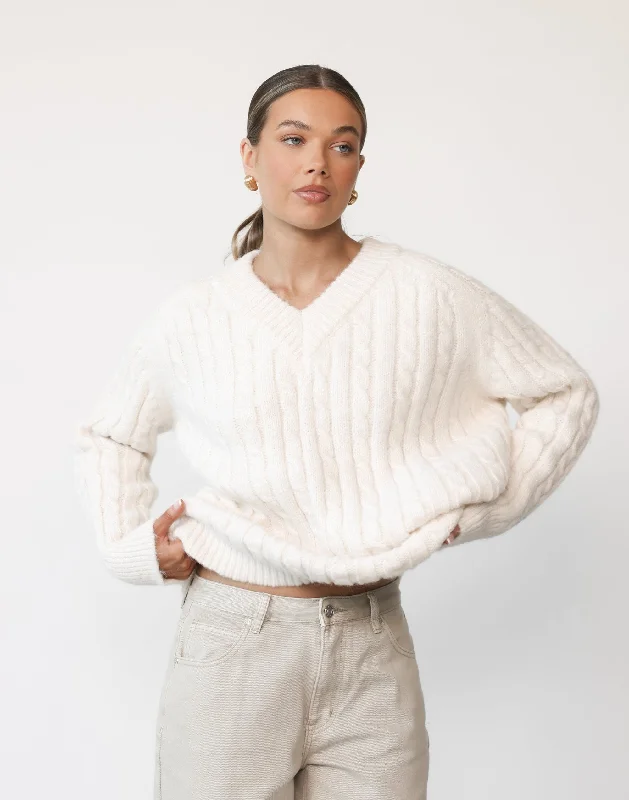 Baely Knit Jumper (Oat)