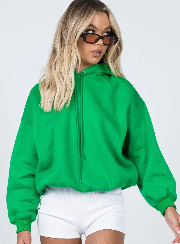 Reign Hoodie Green