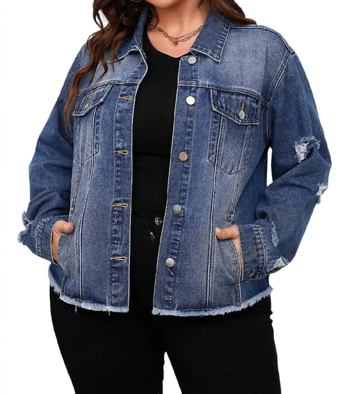 Plus Size 3X / dark blue