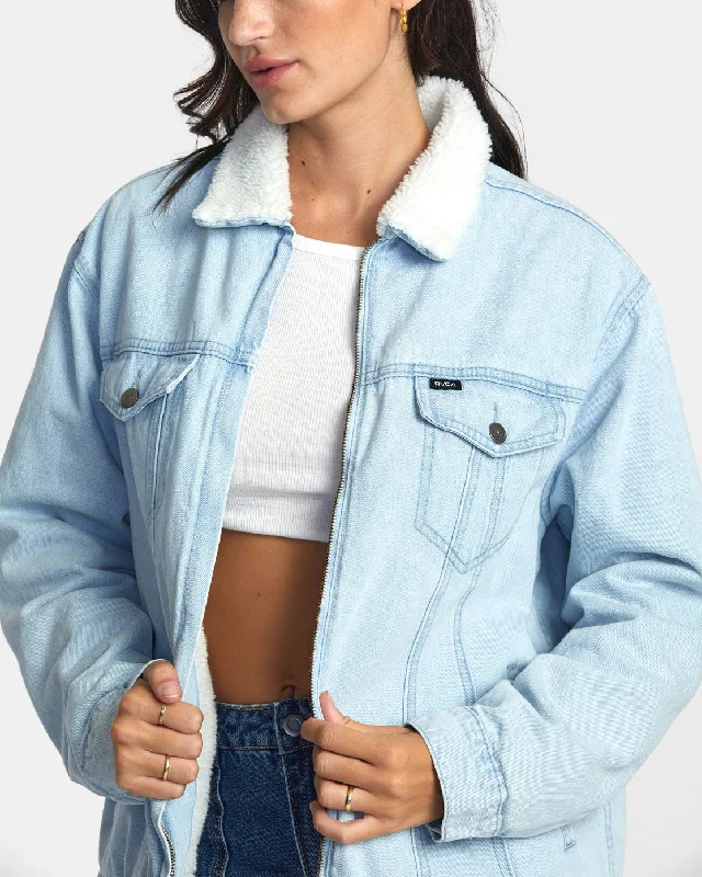 Bonfire Denim Jacket - Bleach Wash