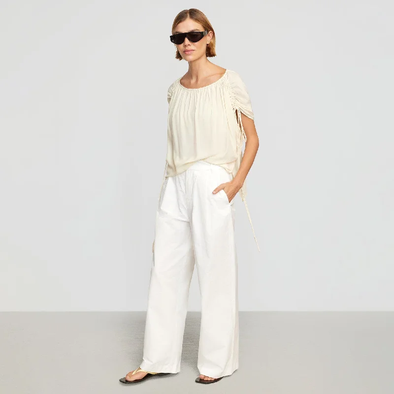 Blake Pleated Wide Leg Pant