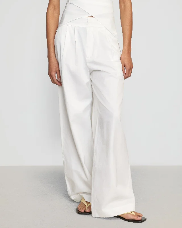 Blake Pleated Wide Leg Pant