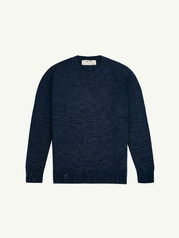 The Crewneck - Pacific Blue