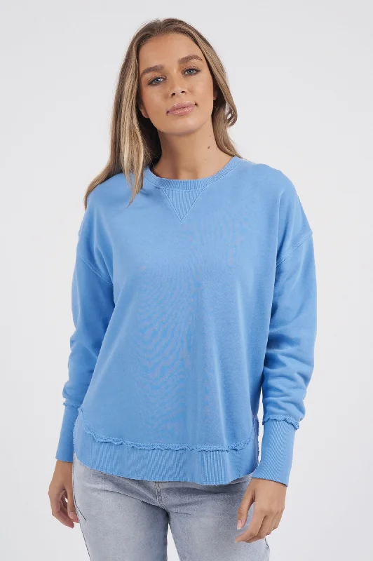 Delilah Sweatshirt - Azure Blue