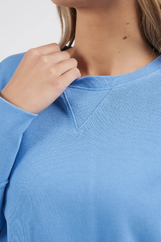 Delilah Sweatshirt - Azure Blue