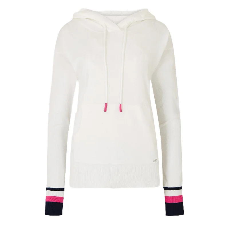 Dubarry Womens Burncourt Hoodie White