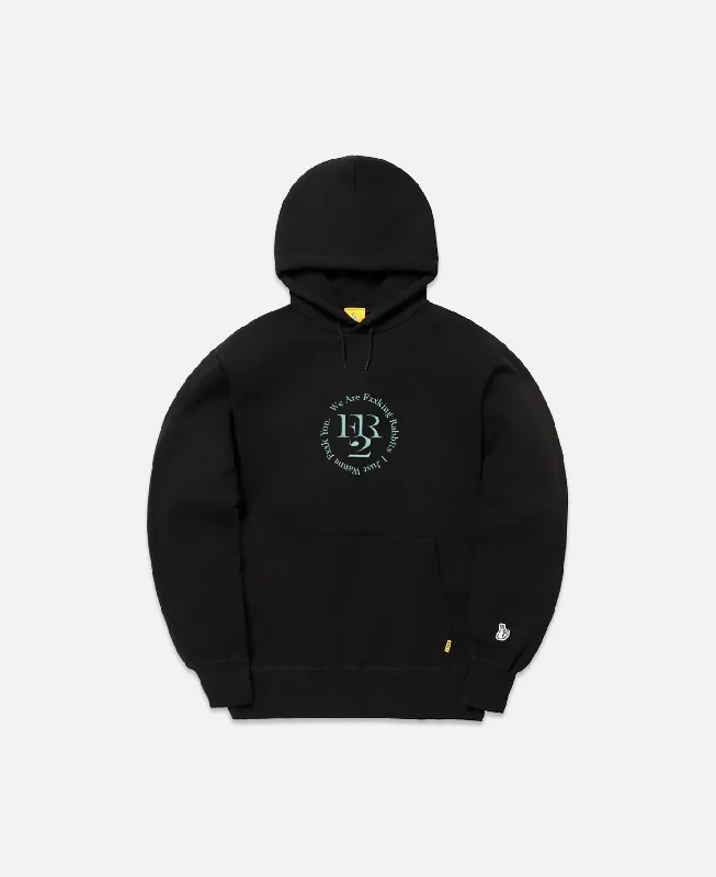 FR2 Embroidery Circle Logo Hoodie (Black)