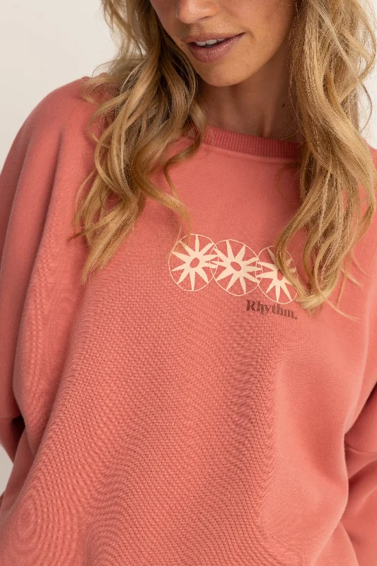 Horizon Slouch Fleece Rose