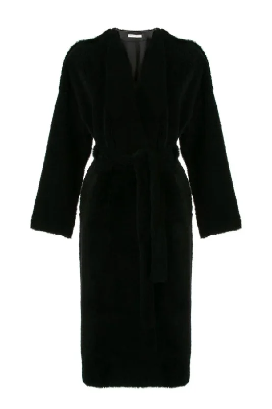 Ines Marechal Genie Belted Coat - Marine