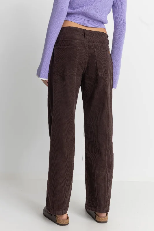 Lula Low Rise Pant Chocolate