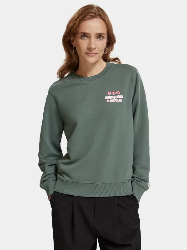 Regular-fit crewneck sweater