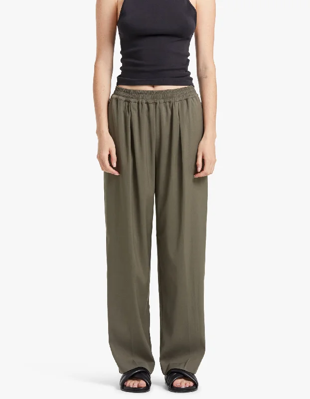 Julia Trousers 14635 - Dusty Olive