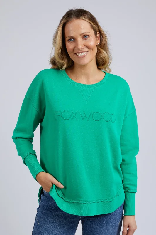 Simplified Sweatshirt - Bright Green