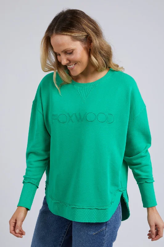 Simplified Sweatshirt - Bright Green