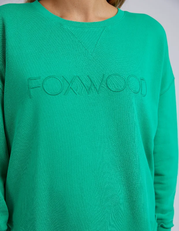 Simplified Sweatshirt - Bright Green