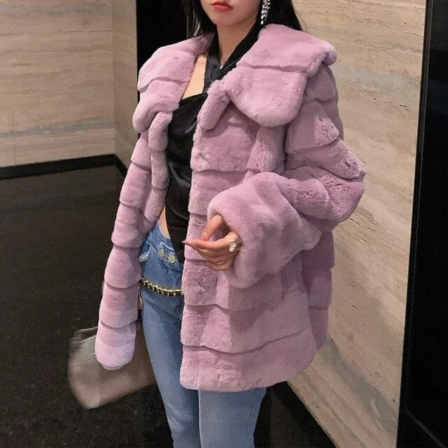 Purple / L Coat Bust 120cm