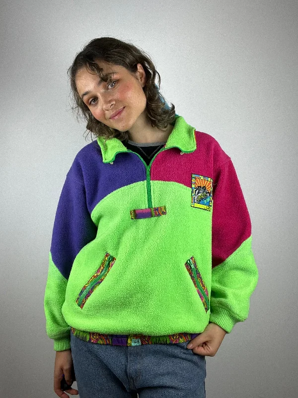 Vintage Lime Green Fleece