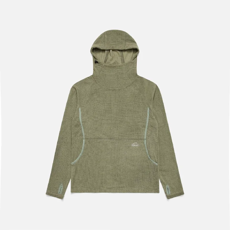 Womens Air-Grid Fleece Saltbush