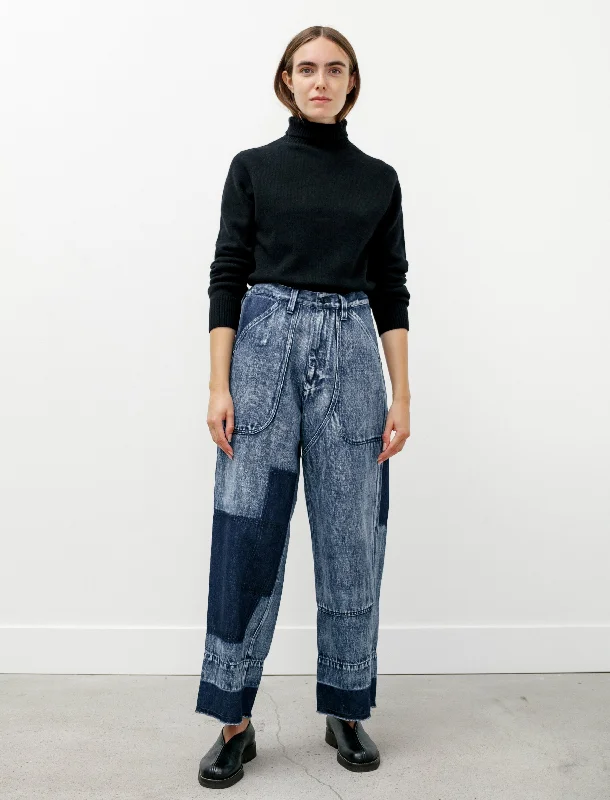 Patchwork Denim Indigo