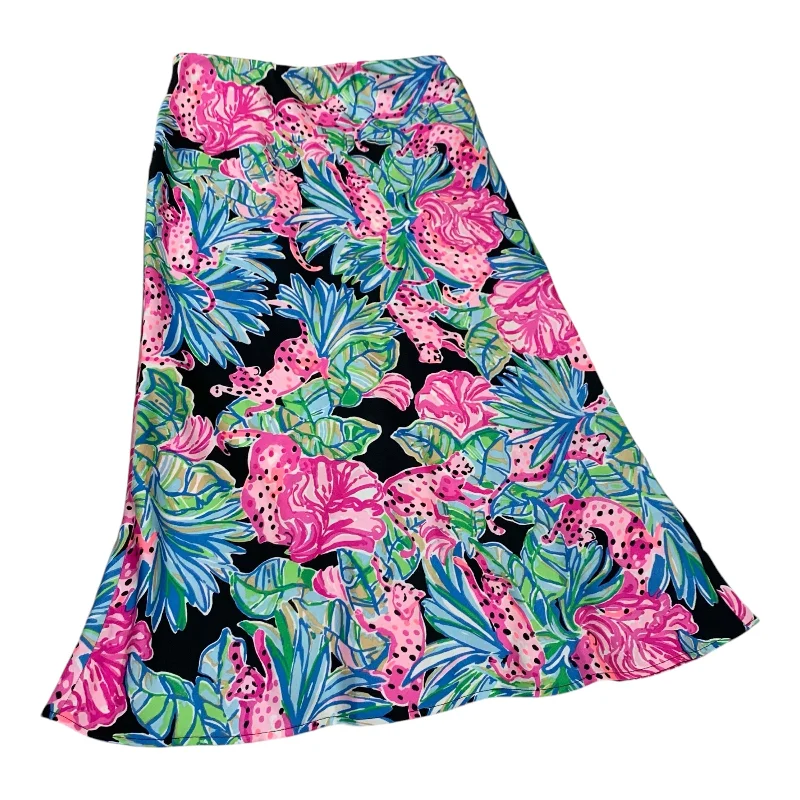 Skirt Designer By Lilly Pulitzer In Blue & Pink, Size: Xs