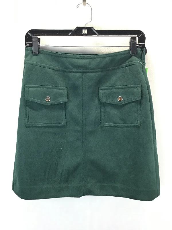 Skirt Mini & Short By Loft In Green, Size: 2