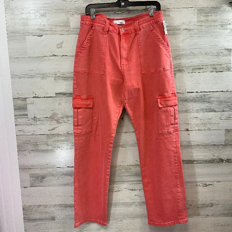 Pants Cargo & Utility By Vervet In Red, Size: 14