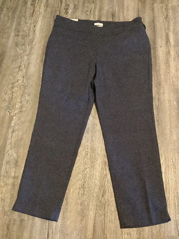 Pants Other By Charter Club In Navy, Size: 18