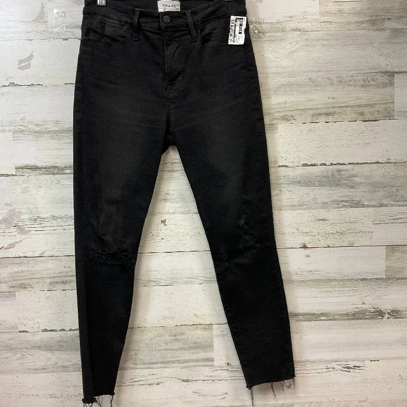 Pants Other By Frame In Black Denim, Size: 27