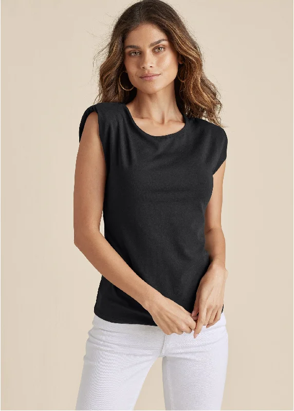 Sleeveless Top - Black