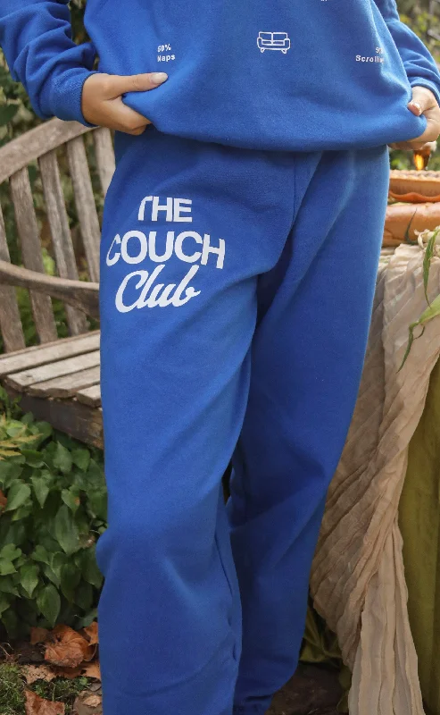 charlie southern: couch club sweatpants - royal