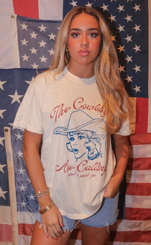 charlie southern: cowboys are calling t shirt