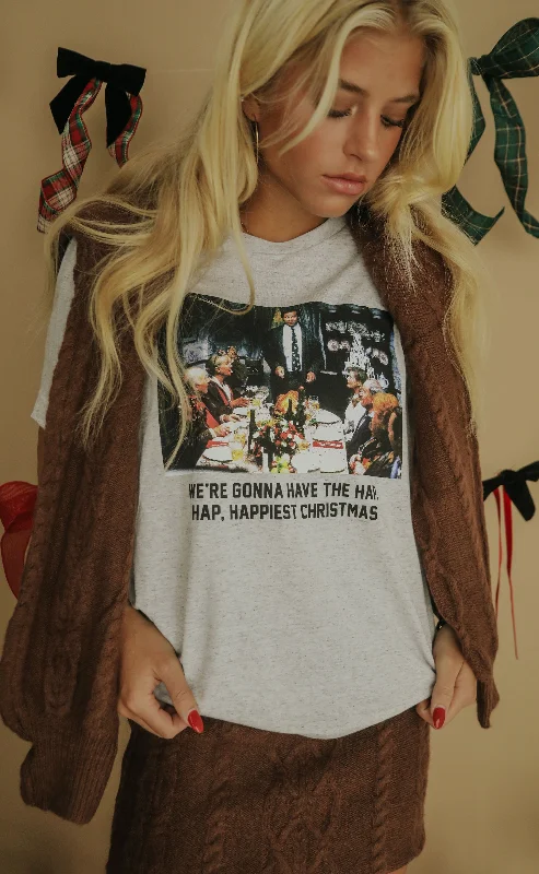 charlie southern: happiest christmas t shirt