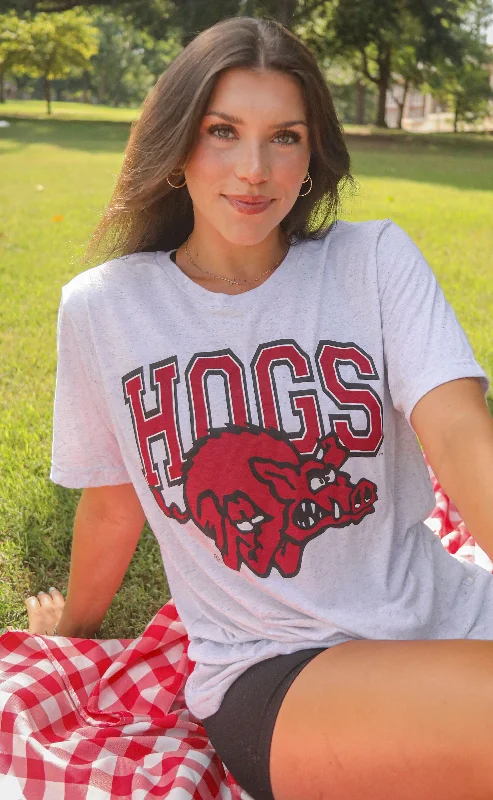 charlie southern: hogs vault t shirt - grey