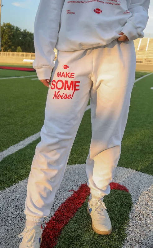 charlie southern: make some noise sweatpants - red