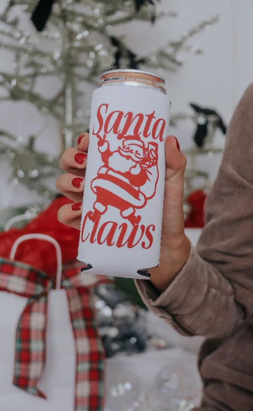 charlie southern: santa claws drink sleeve