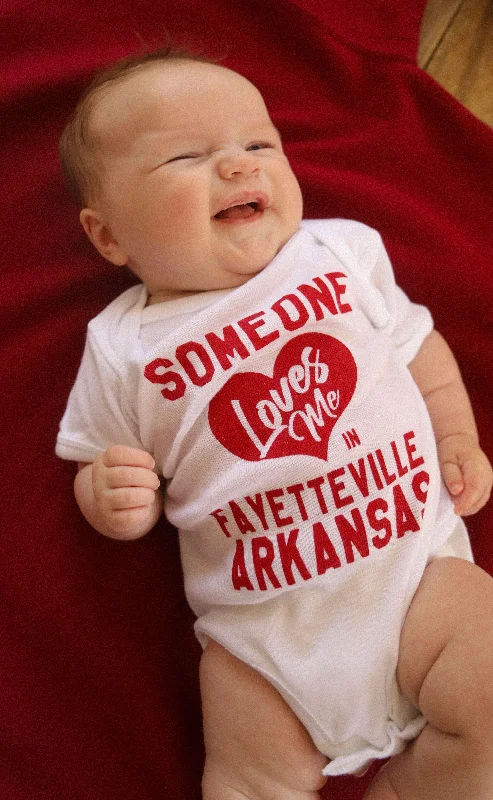 charlie southern: someone loves me baby onesie