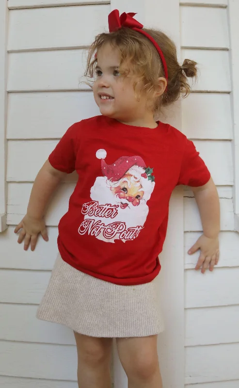 friday + saturday: better not pout toddler tee