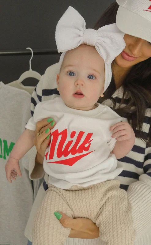 friday + saturday: milk baby tee