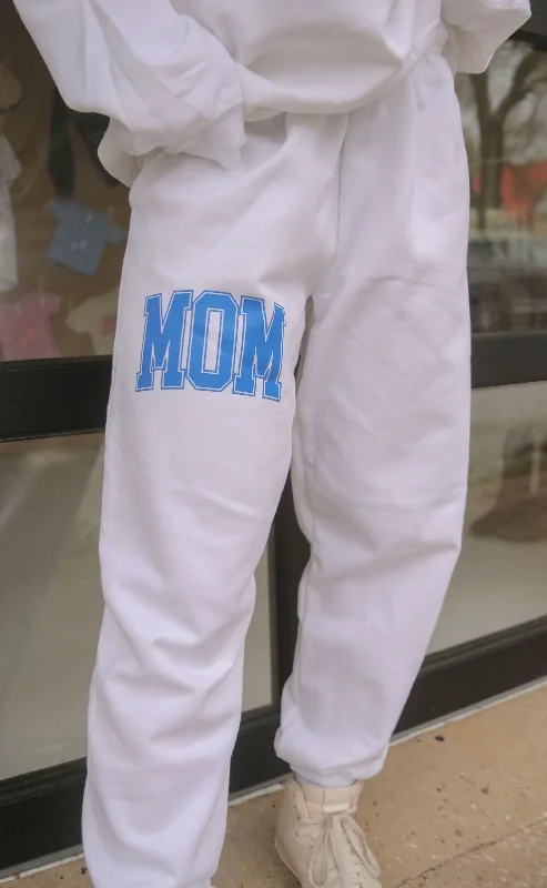 friday + saturday: mom sweatpants - blue