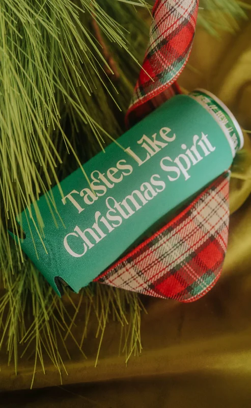 friday + saturday: tastes like christmas spirit drink sleeve