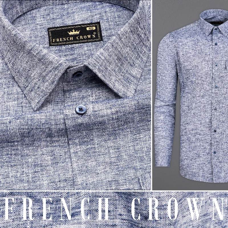 Chateau Gray Luxurious linen Designer Shirt