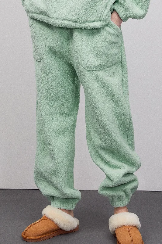 Fleece Sweatpants, Mint